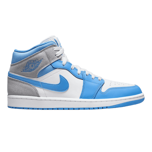 Nike Air Jordan 1 Mid University Blue Grey