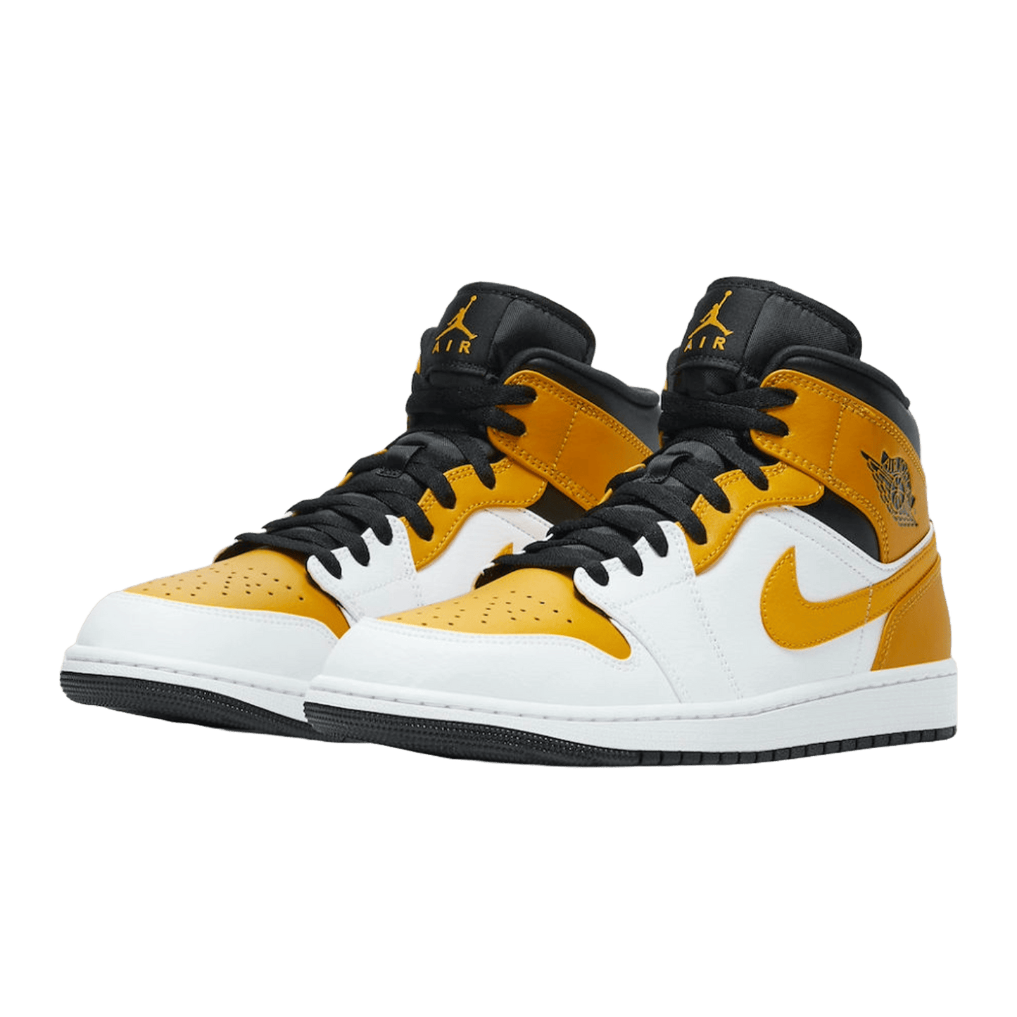Nike Air Jordan 1 Mid University Gold Side