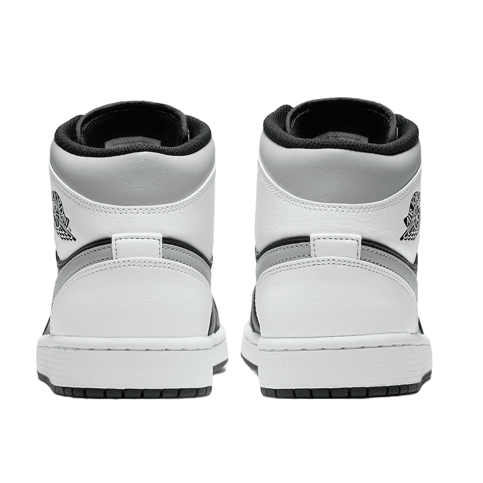 Nike Air Jordan 1 Mid White Shadow Back