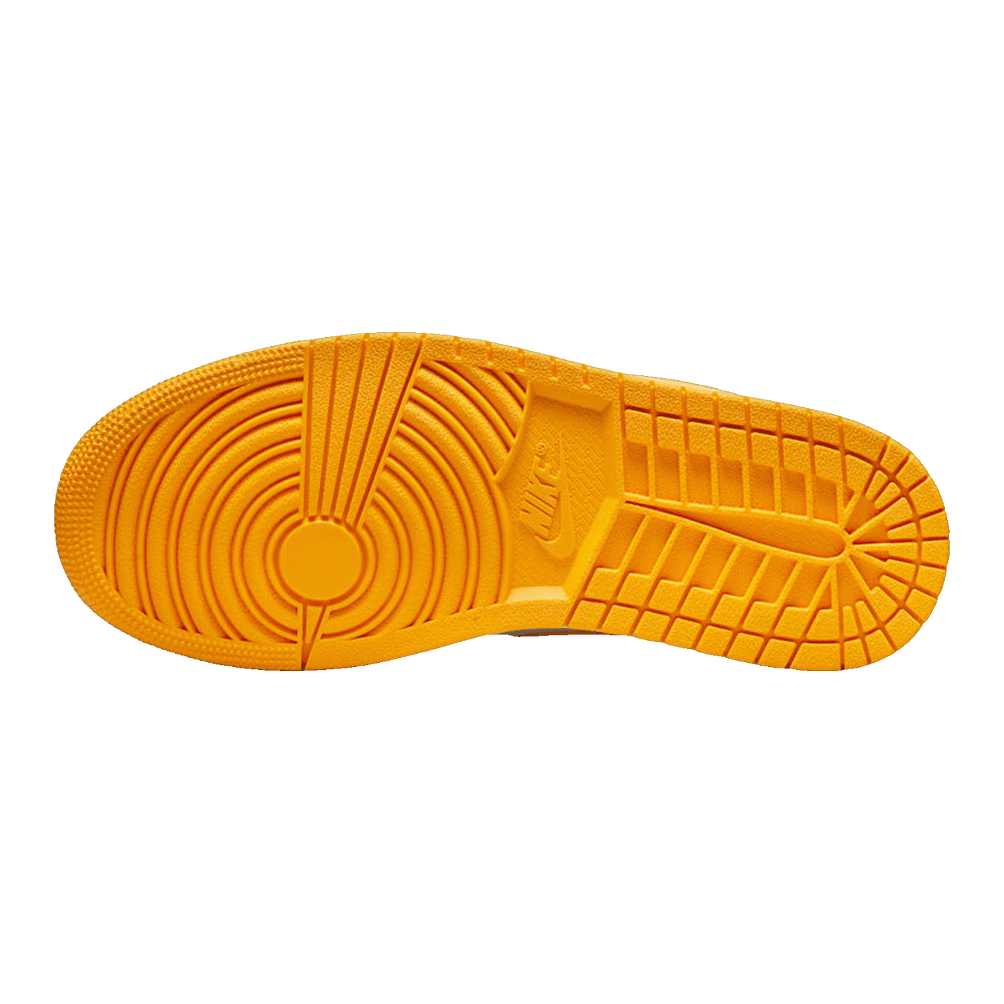 Nike Air Jordan 1 Mid White University Gold (W) Sohle