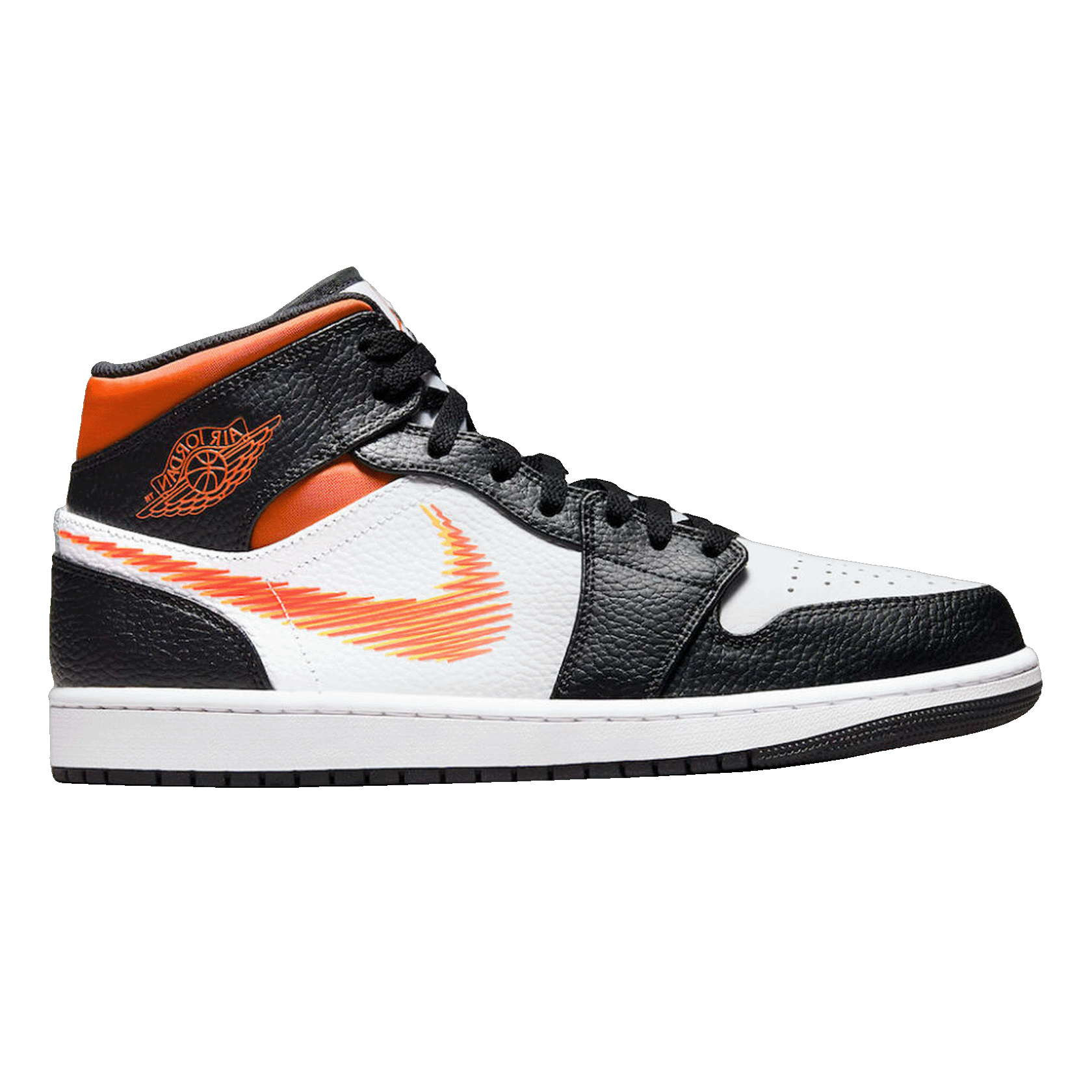 Nike Air Jordan 1 Mid Zig Zag Swoosh