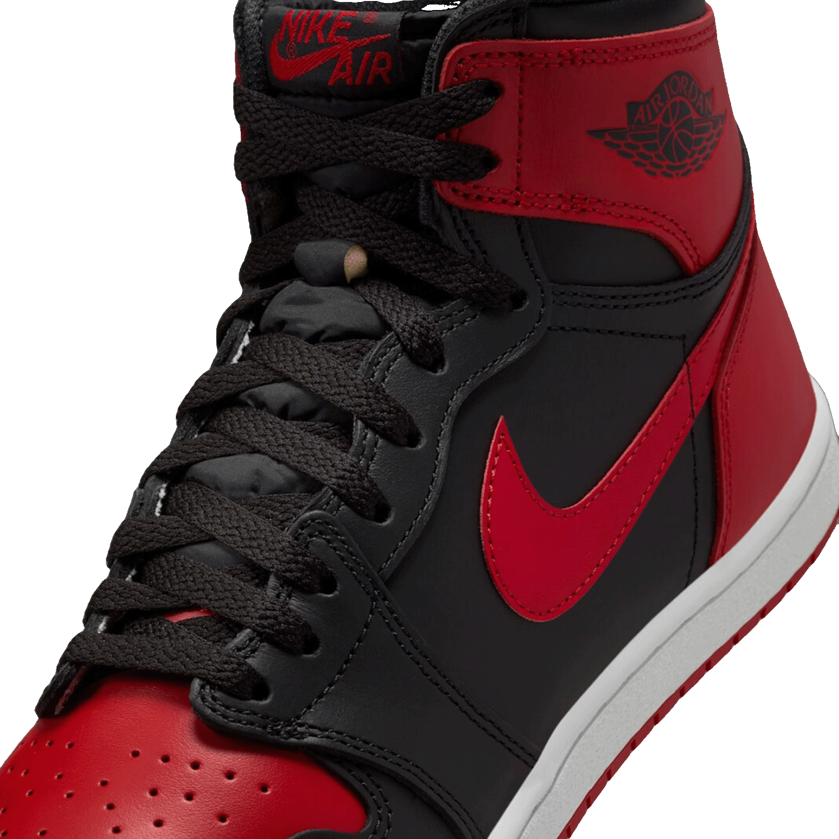 Nike Air Jordan 1 Retro High '85 OG Bred (2025) Tongue