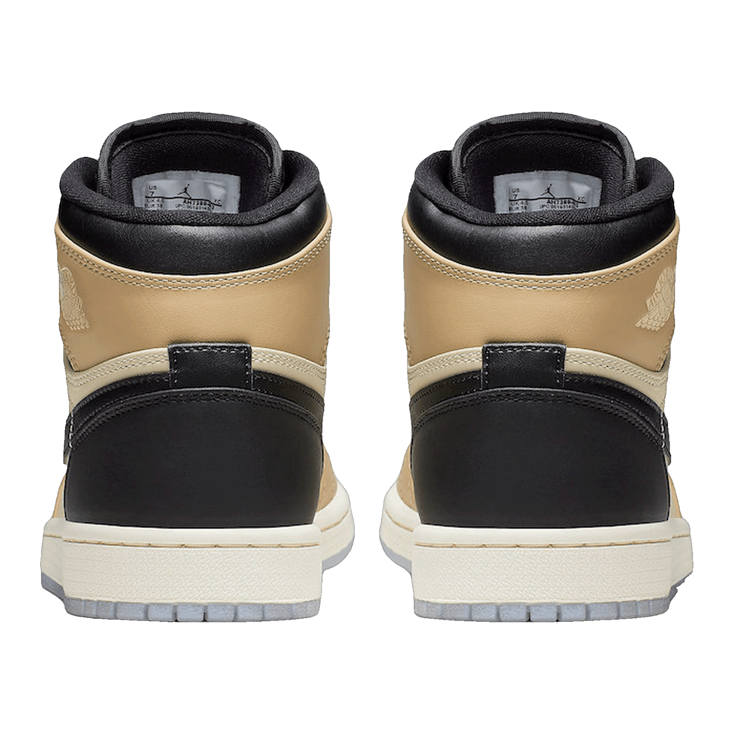 Nike Air Jordan 1 Retro High Black Mushroom (W) Back