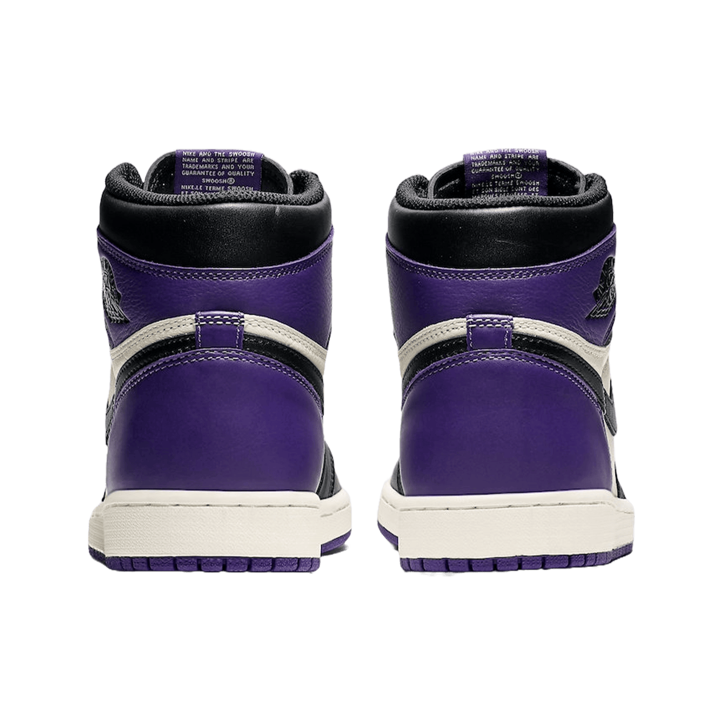 Nike Air Jordan 1 Retro High Court Purple Back