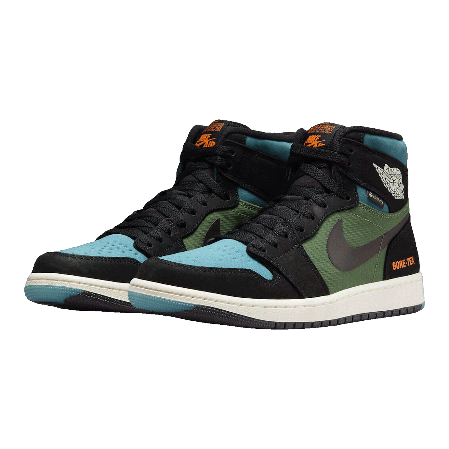 Nike Air Jordan 1 Retro High Element Gore-Tex Black Olive Side