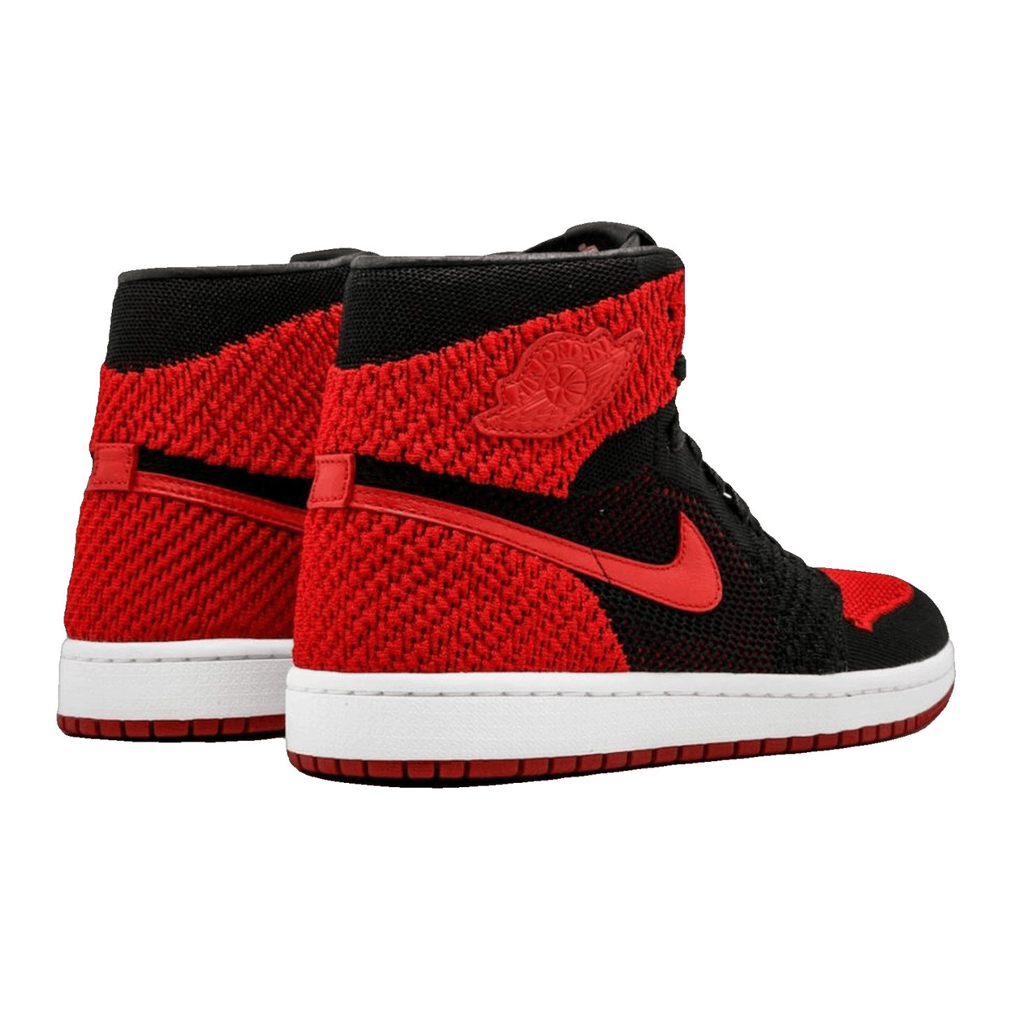 Nike Air Jordan 1 Retro High Flyknit Bred Back
