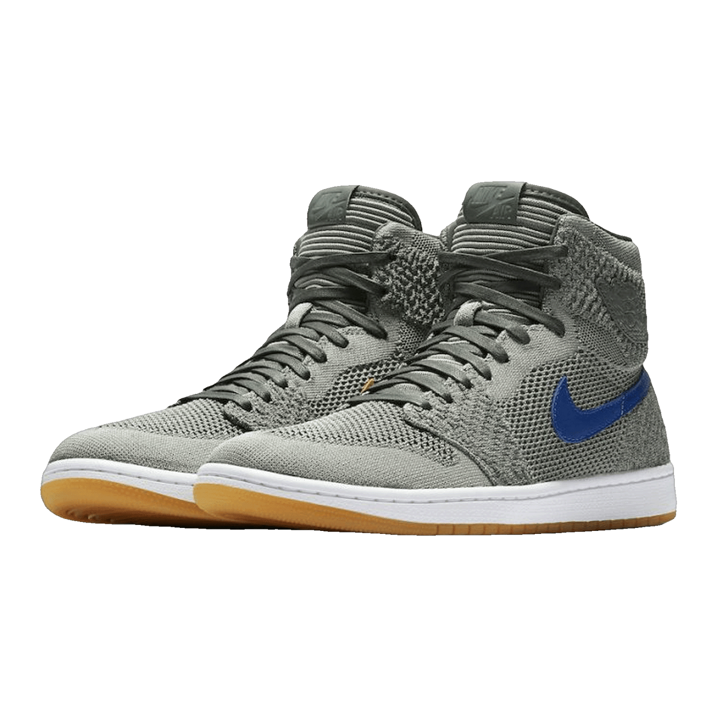 Nike Air Jordan 1 Retro High Flyknit Clay Green Side