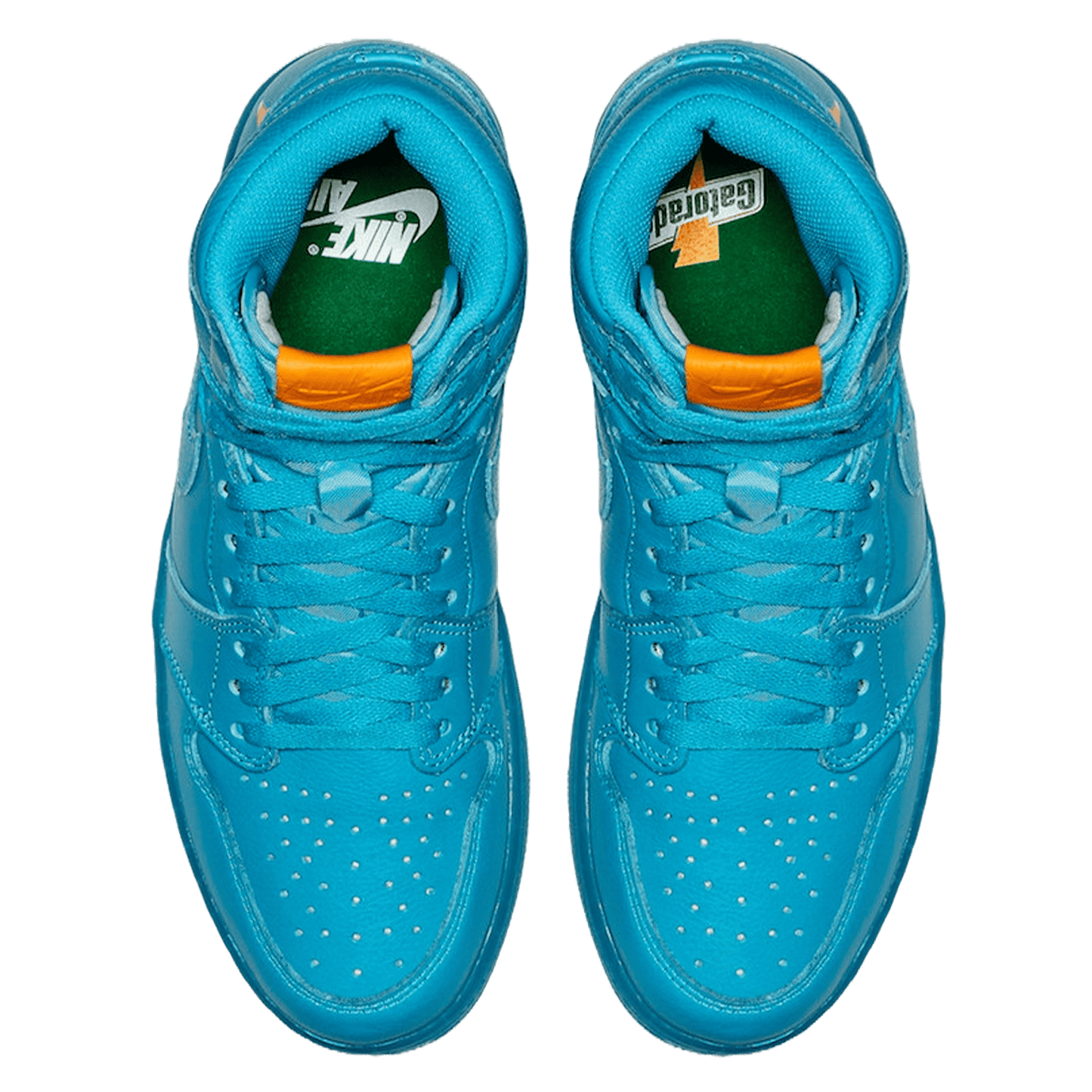 Nike Air Jordan 1 Retro High Gatorade Blue Lagoon Oben