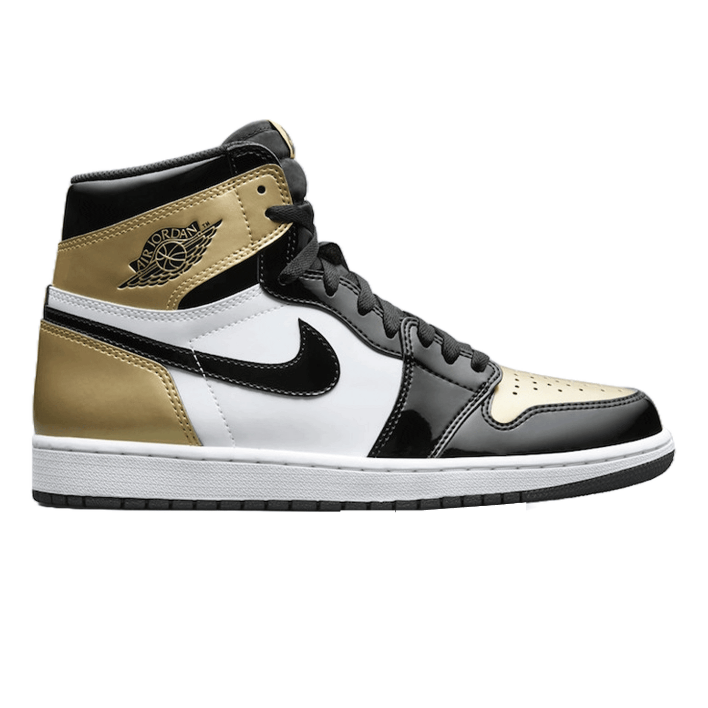 Nike Air Jordan 1 Retro High Gold Top 3