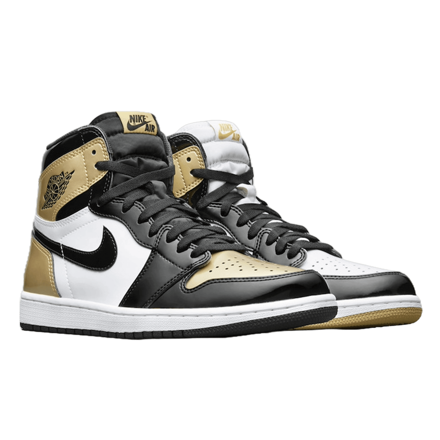 Nike Air Jordan 1 Retro High Gold Top 3 Side