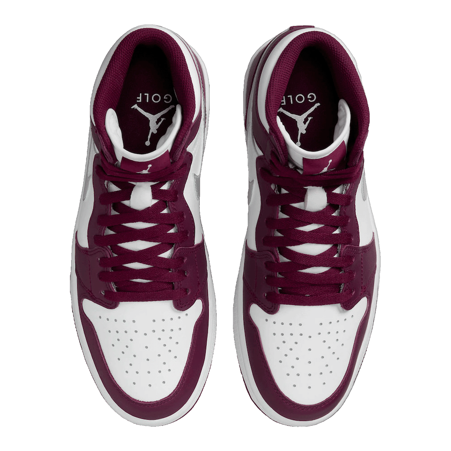 Nike Air Jordan 1 Retro High Golf Bordeaux Oben