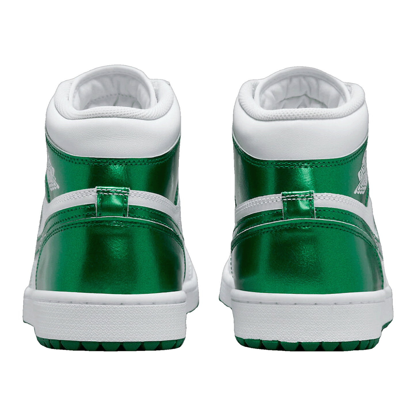 Nike Air Jordan 1 Retro High Golf Metallic Green Back