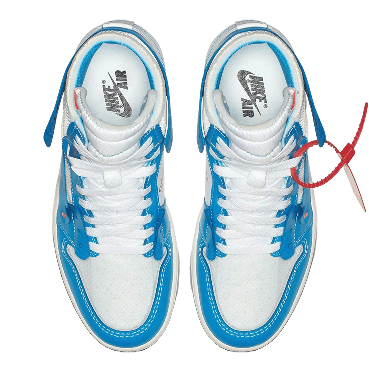 Nike Air Jordan 1 Retro High Off-White University Blue AQ0818-148