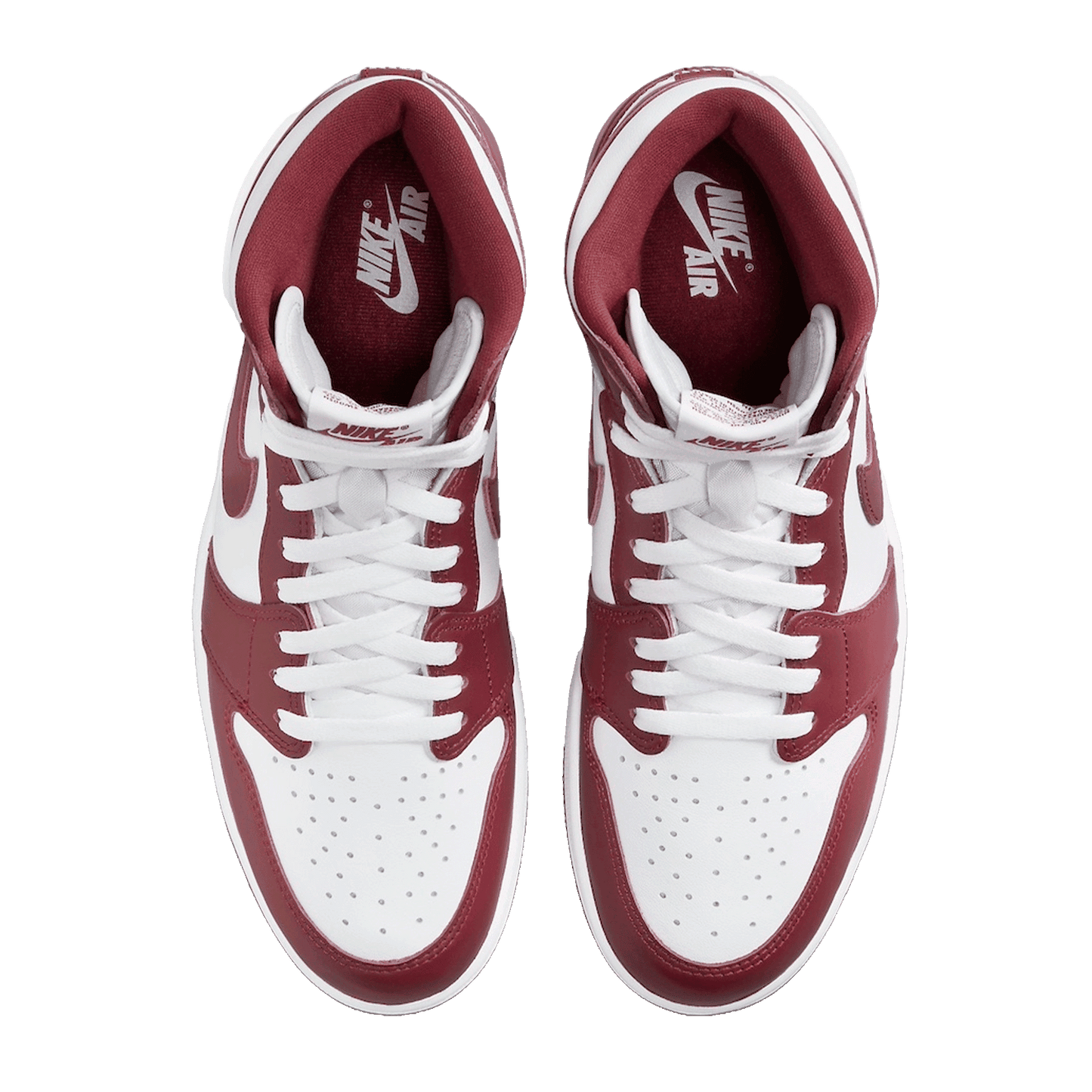 Nike Air Jordan 1 Retro High OG Artisanal Team Red Oben