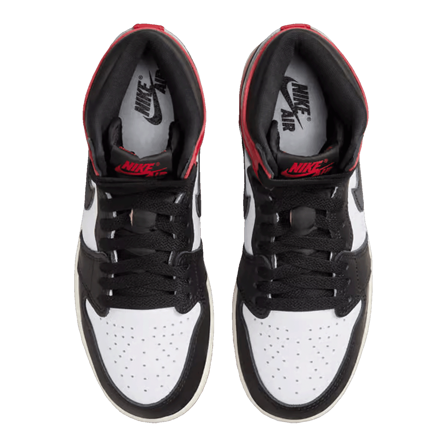 Nike Air Jordan 1 Retro High OG Black Toe Reimagined (GS) Oben