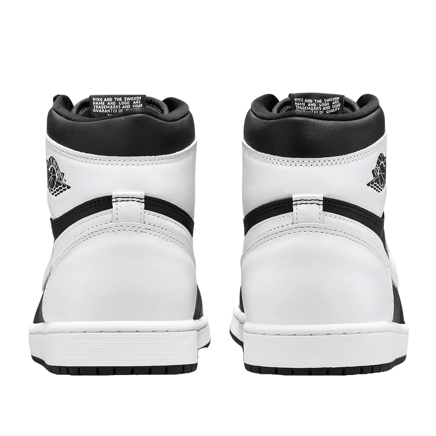 Nike Air Jordan 1 Retro High OG Black White Back