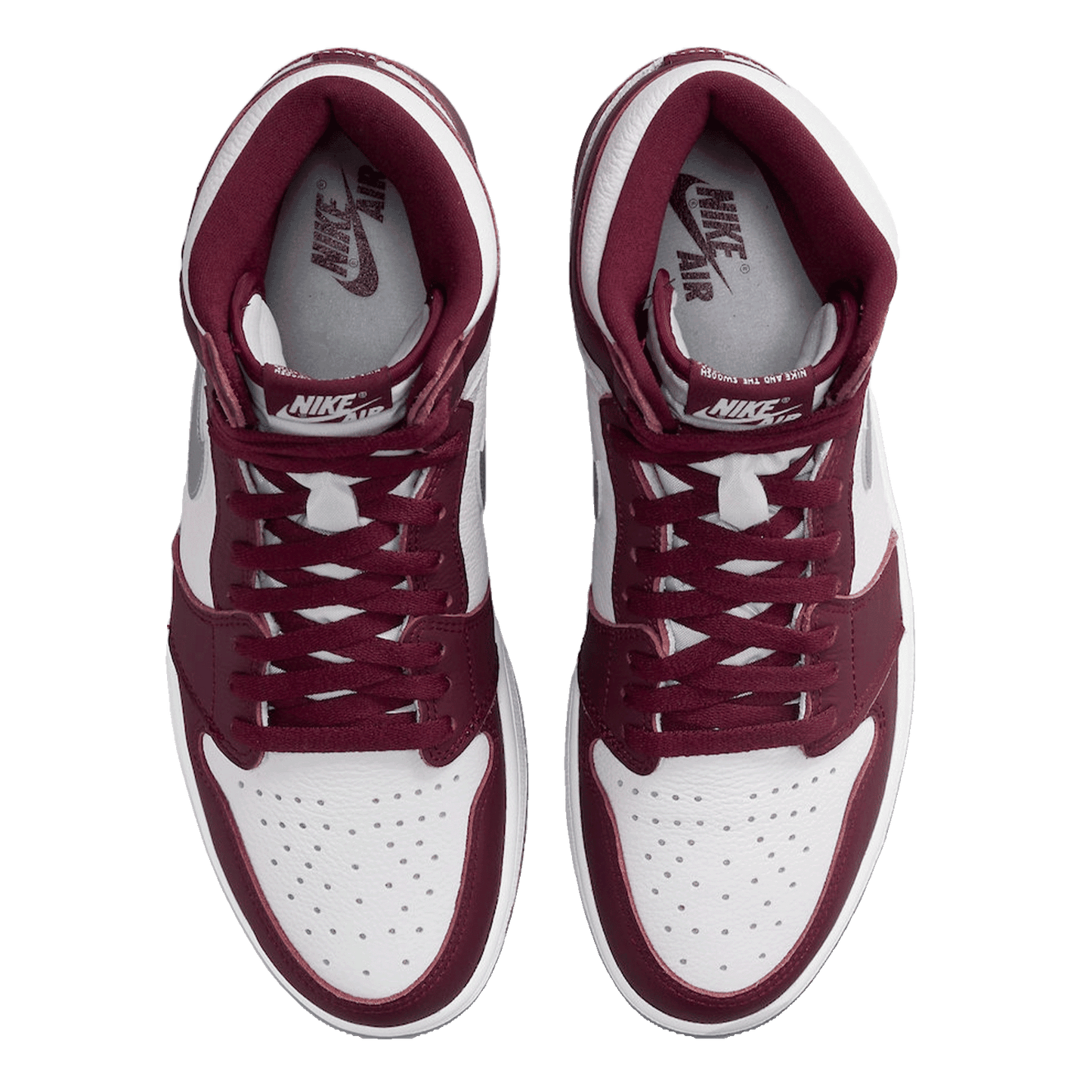 Nike Air Jordan 1 Retro High OG Bordeaux Oben