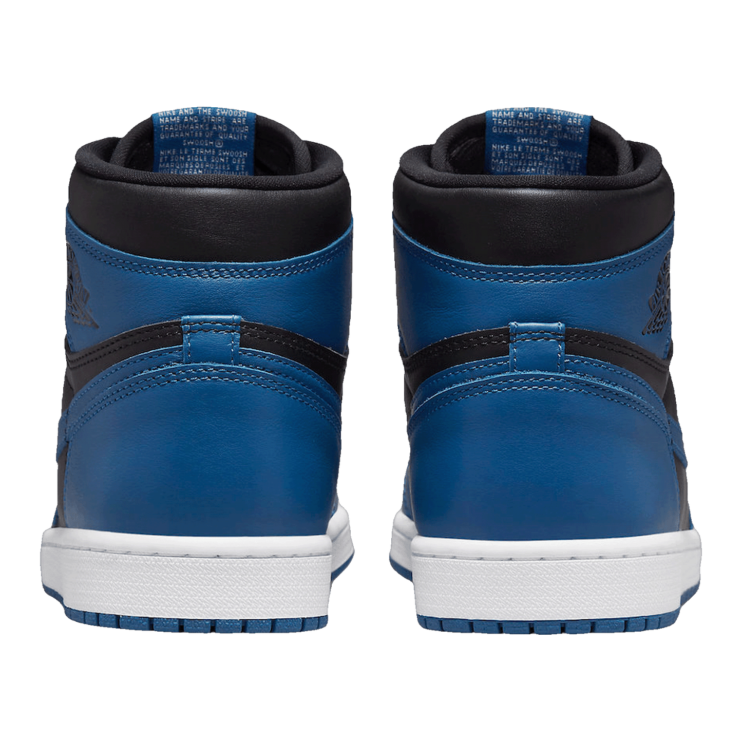 Nike Air Jordan 1 Retro High OG Dark Marina Blue (GS) Back