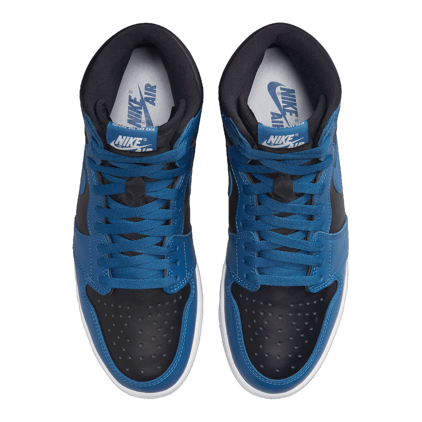 Nike Air Jordan 1 Retro High OG Dark Marina Blue (GS) Oben