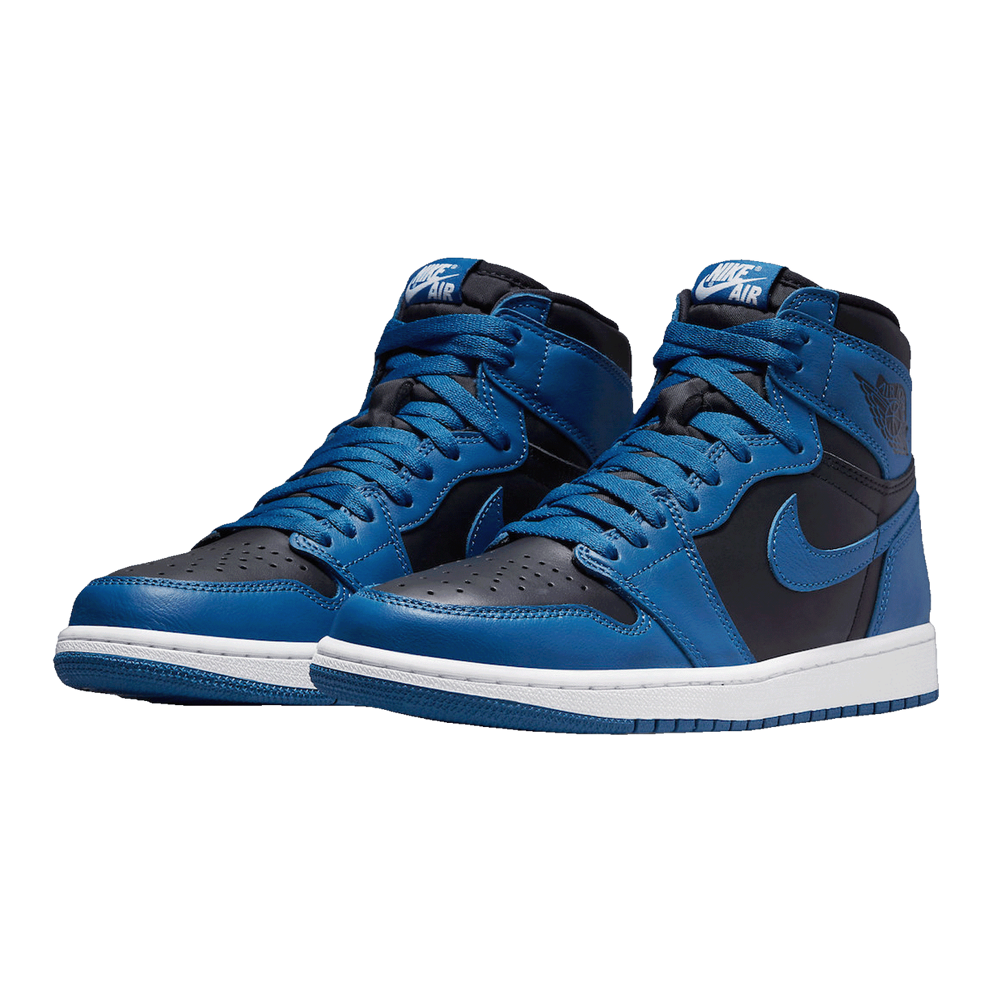 Nike Air Jordan 1 Retro High OG Dark Marina Blue (GS) Side