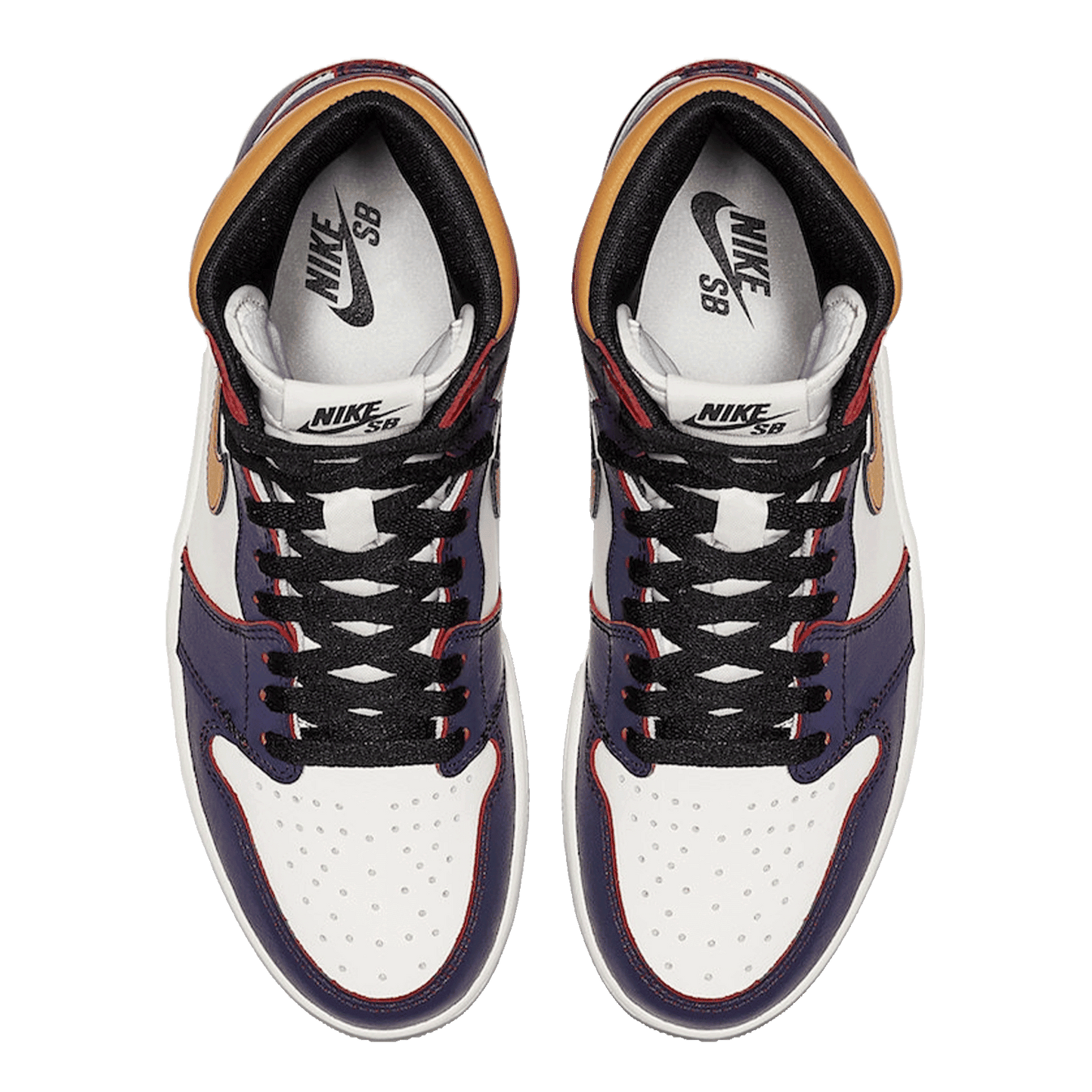 Nike Air Jordan 1 Retro High OG Defiant SB LA to Chicago Oben