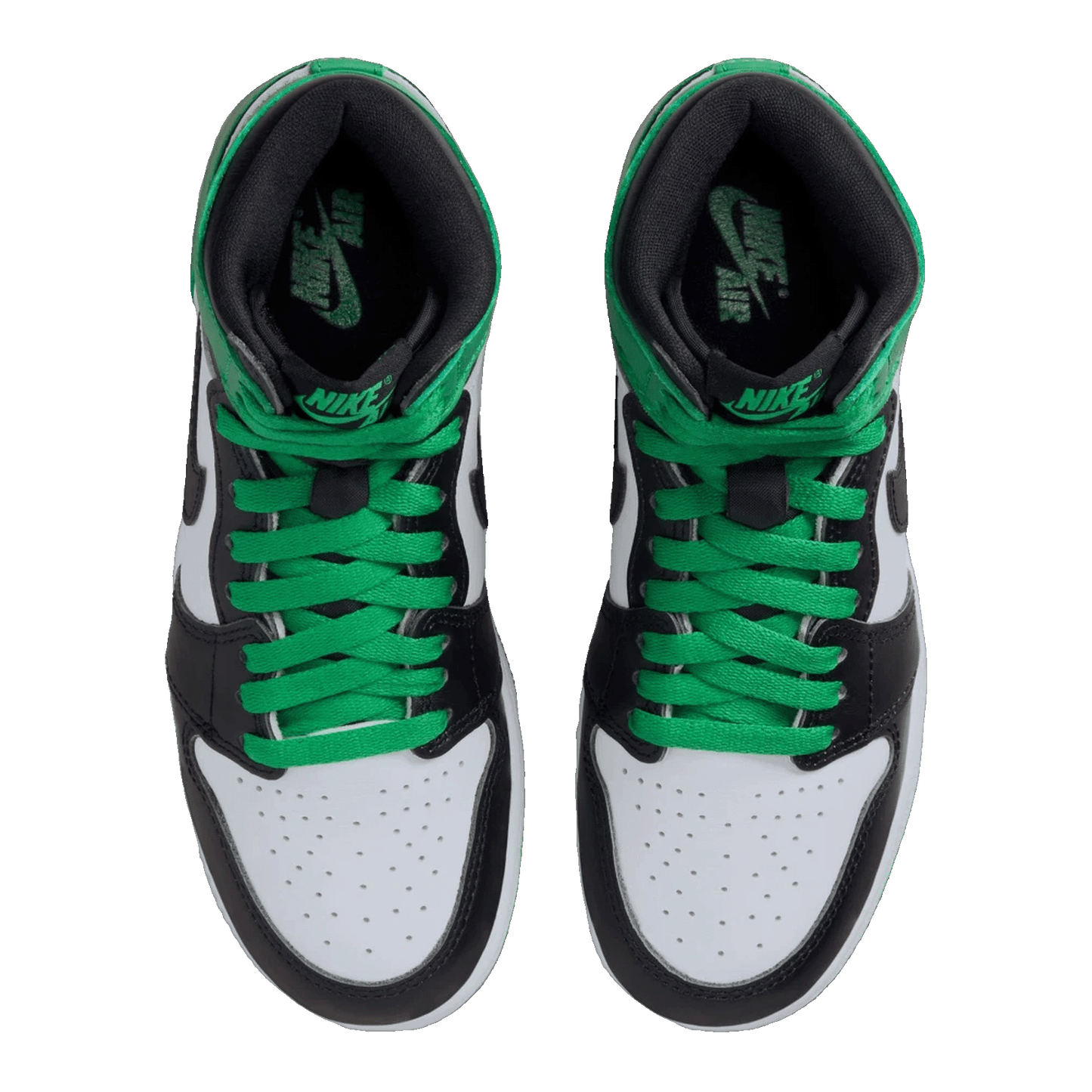 Nike Air Jordan 1 Retro High OG Lucky Green (GS) Oben