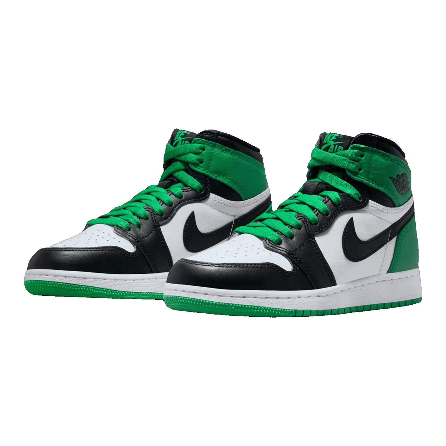 Nike Air Jordan 1 Retro High OG Lucky Green (GS) Side