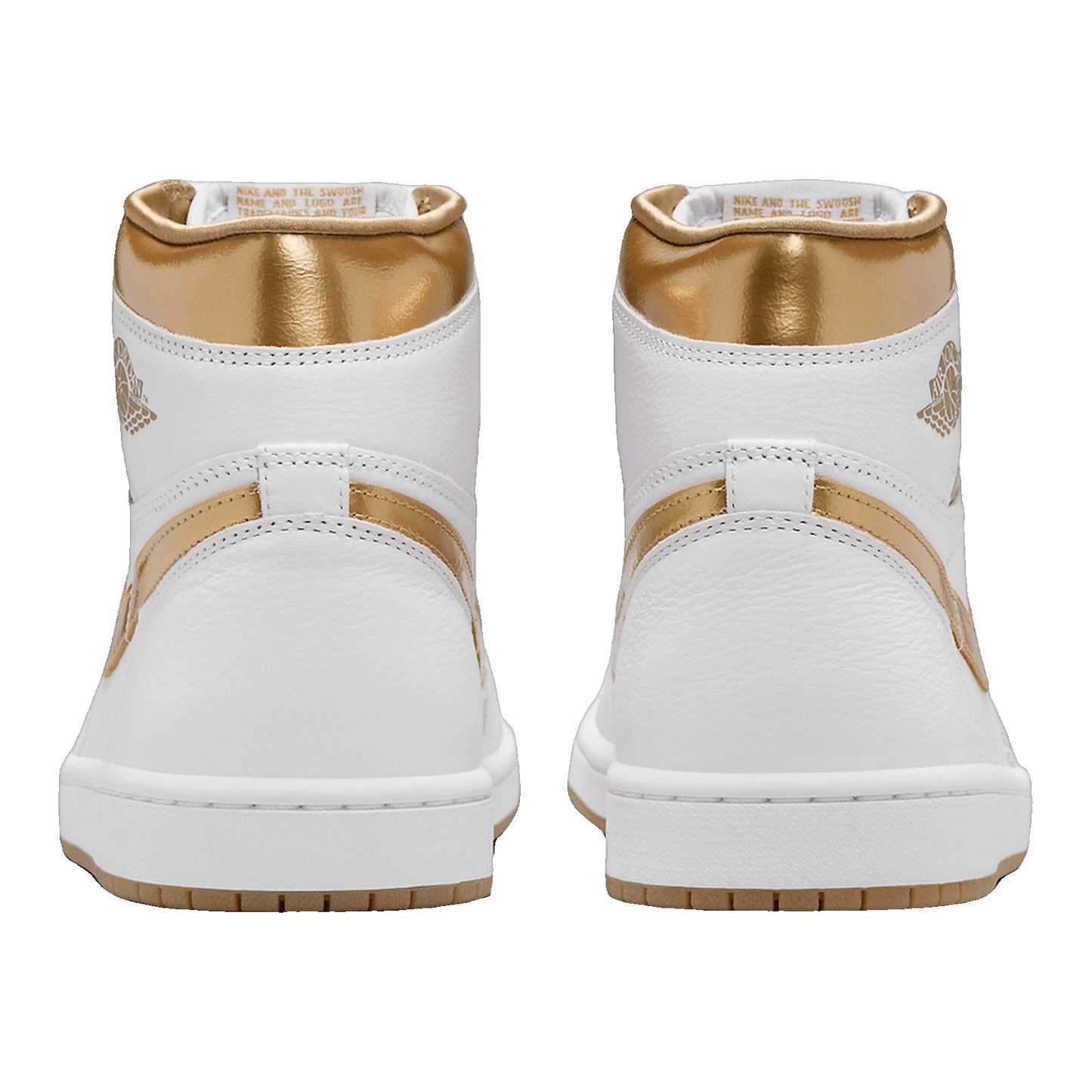 Nike Air Jordan 1 Retro High OG Metallic Gold (W) Back