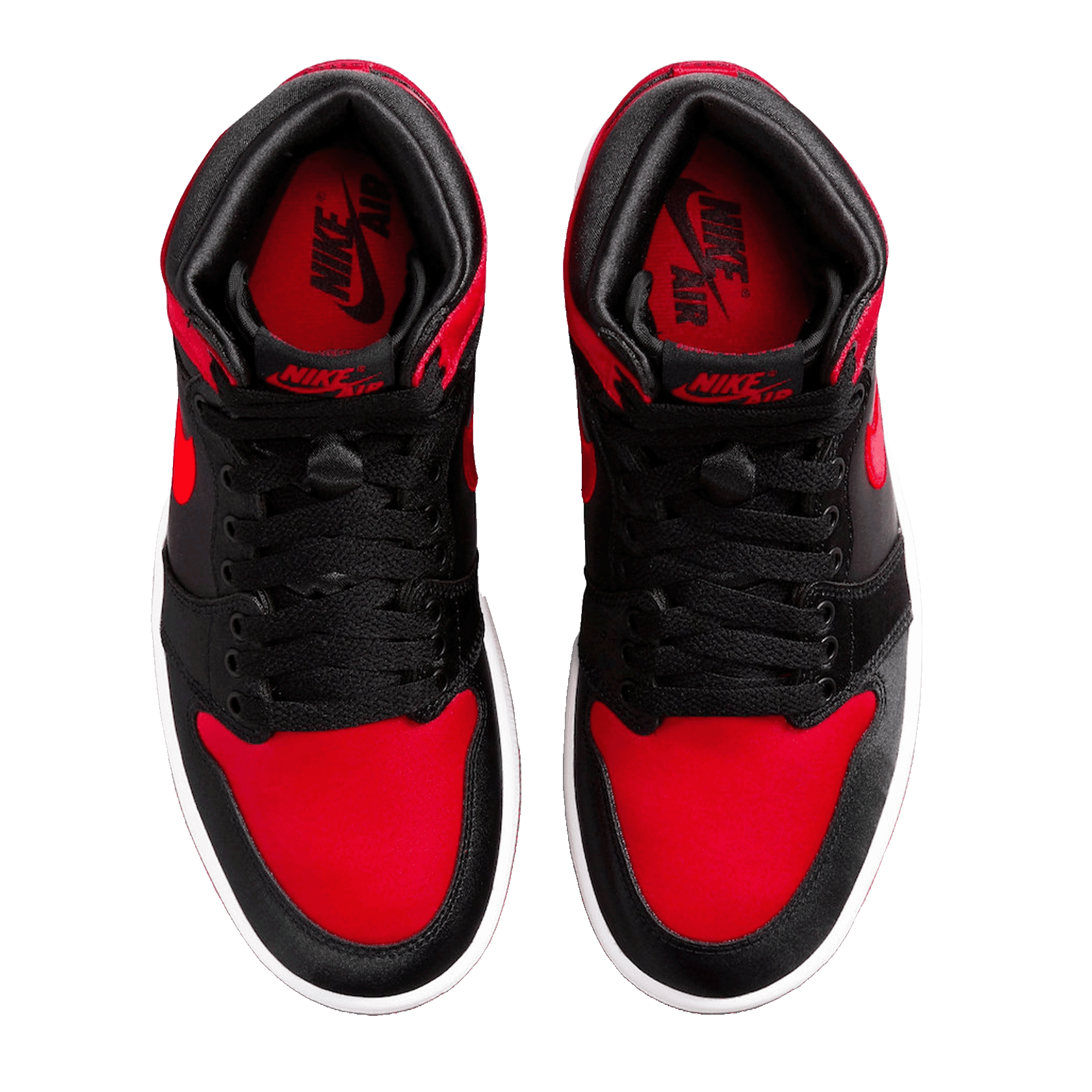 Nike Air Jordan 1 Retro High OG Satin Bred (W) Oben