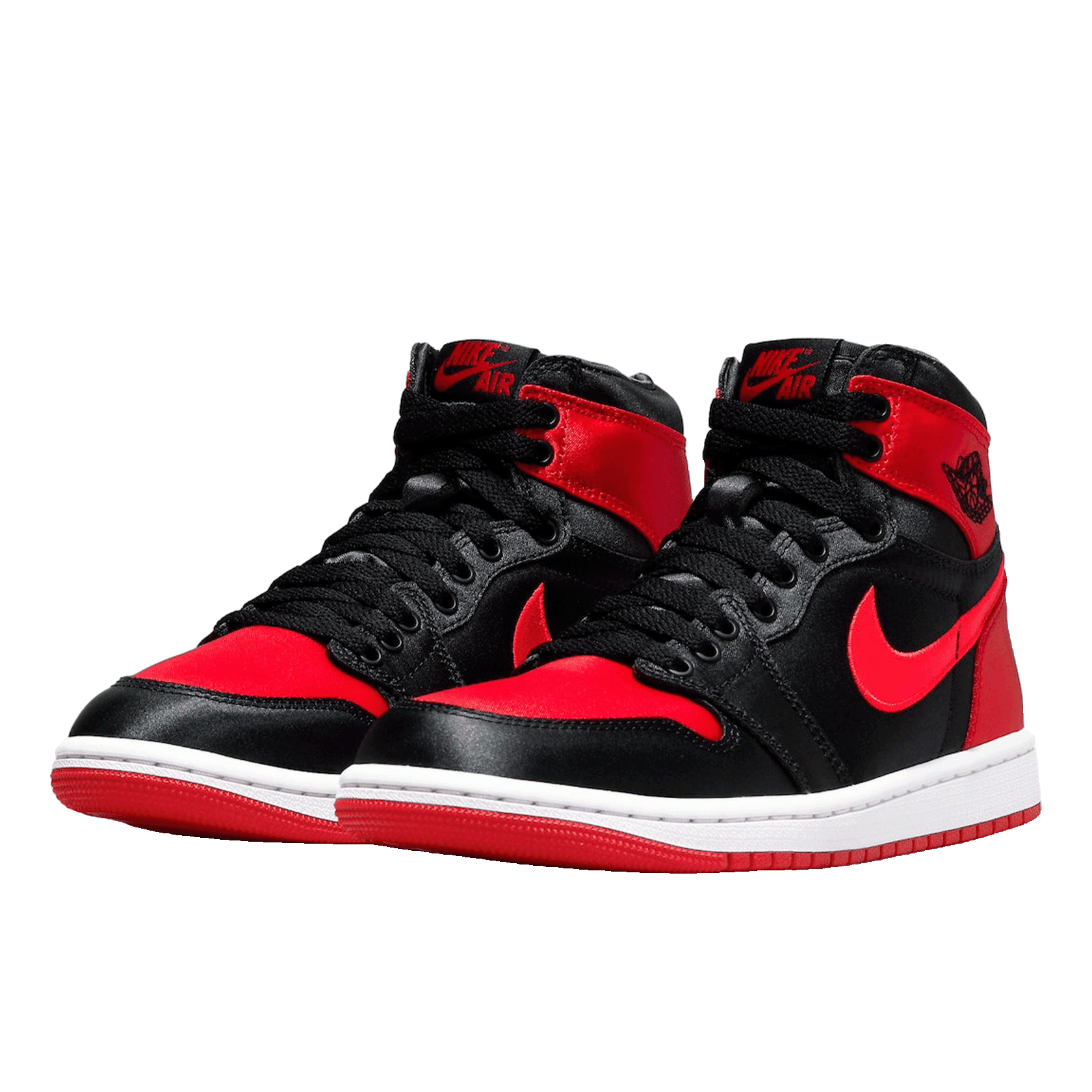Nike Air Jordan 1 Retro High OG Satin Bred (W) Side