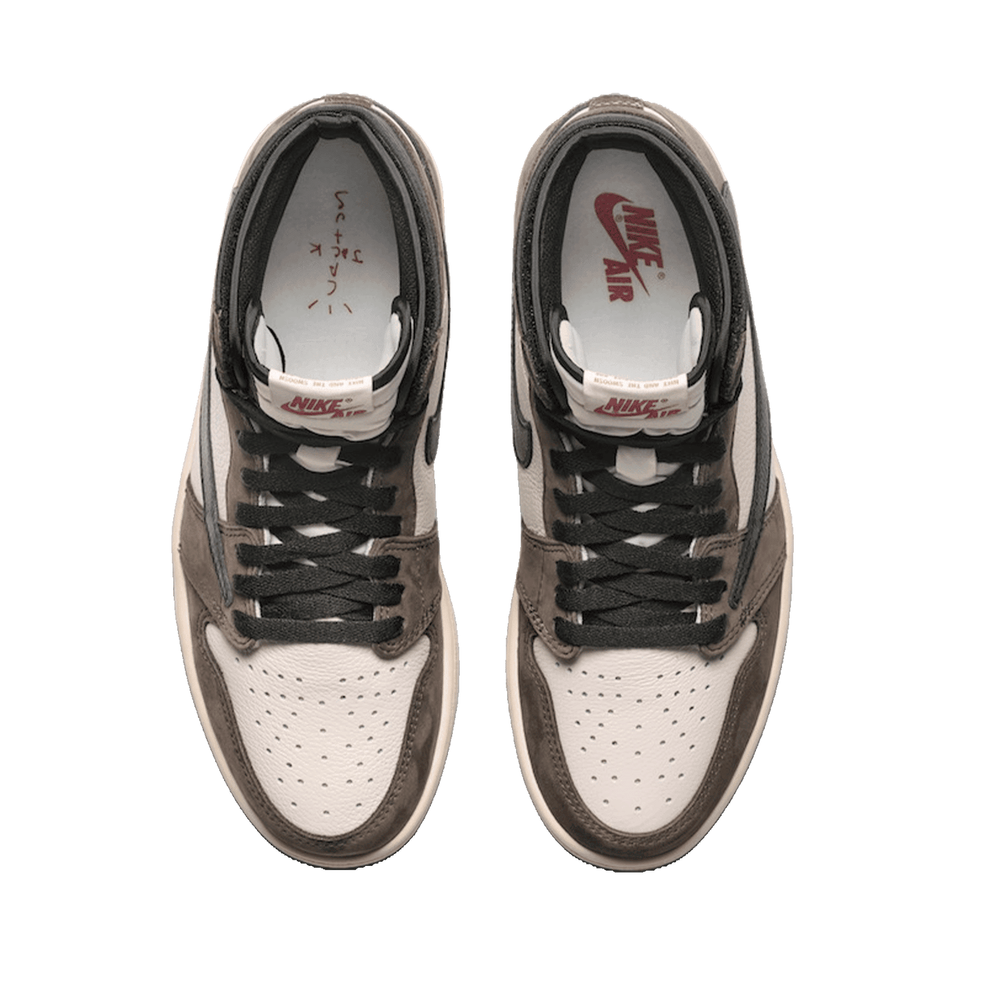 Nike Air Jordan 1 Retro High OG SP Travis Scott Mocha Oben