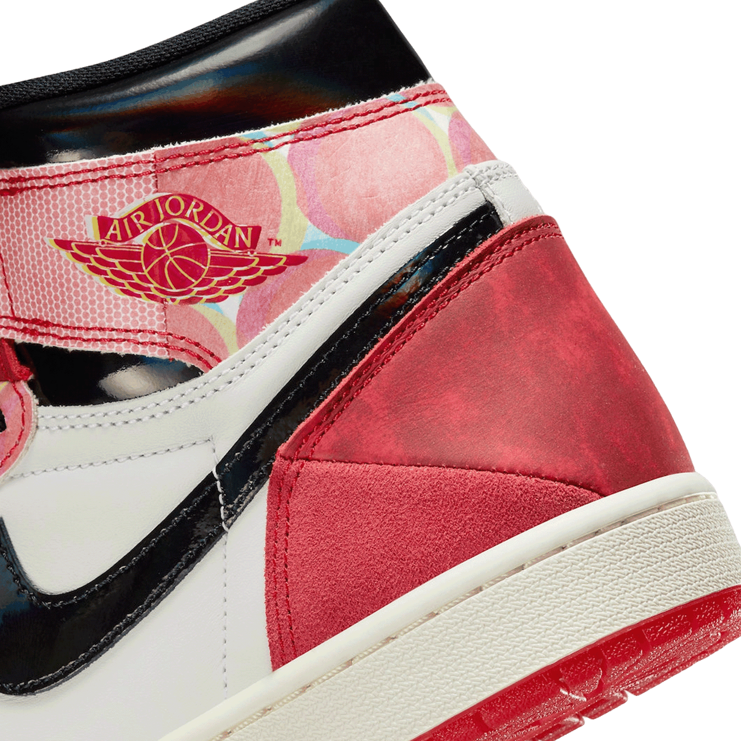 Nike Air Jordan 1 Retro High OG Spider-Man Across the Spider-Verse (GS) Detail