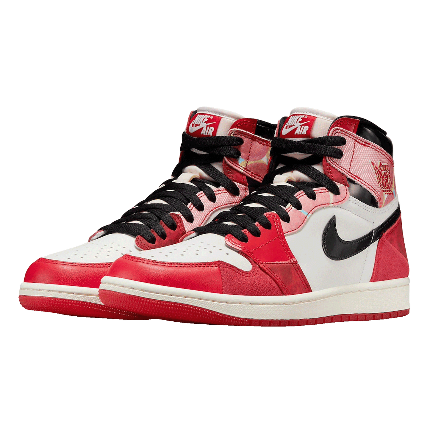 Nike Air Jordan 1 Retro High OG Spider-Man Across the Spider-Verse (GS) Side