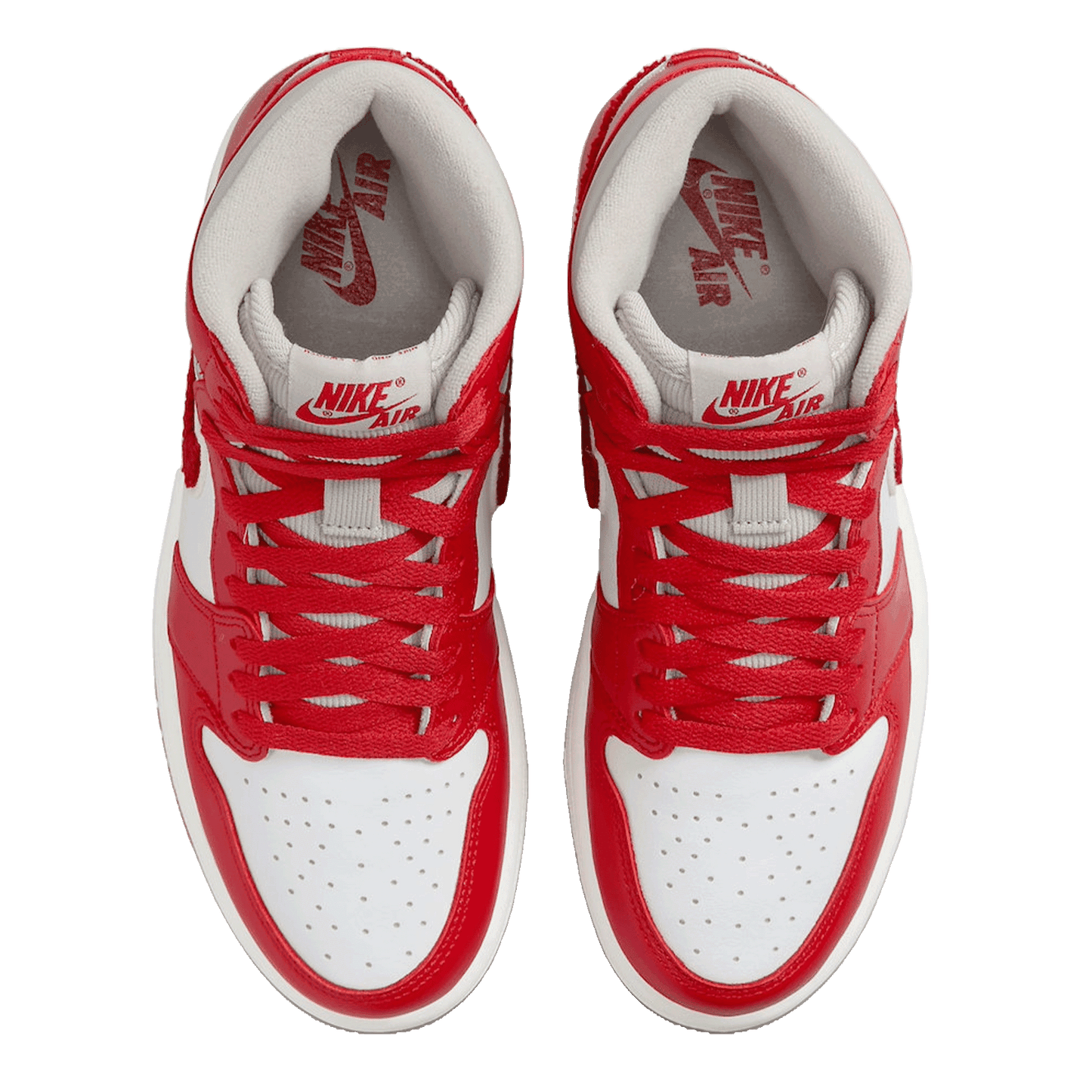 Nike Air Jordan 1 Retro High OG Varsity Red (W) Oben