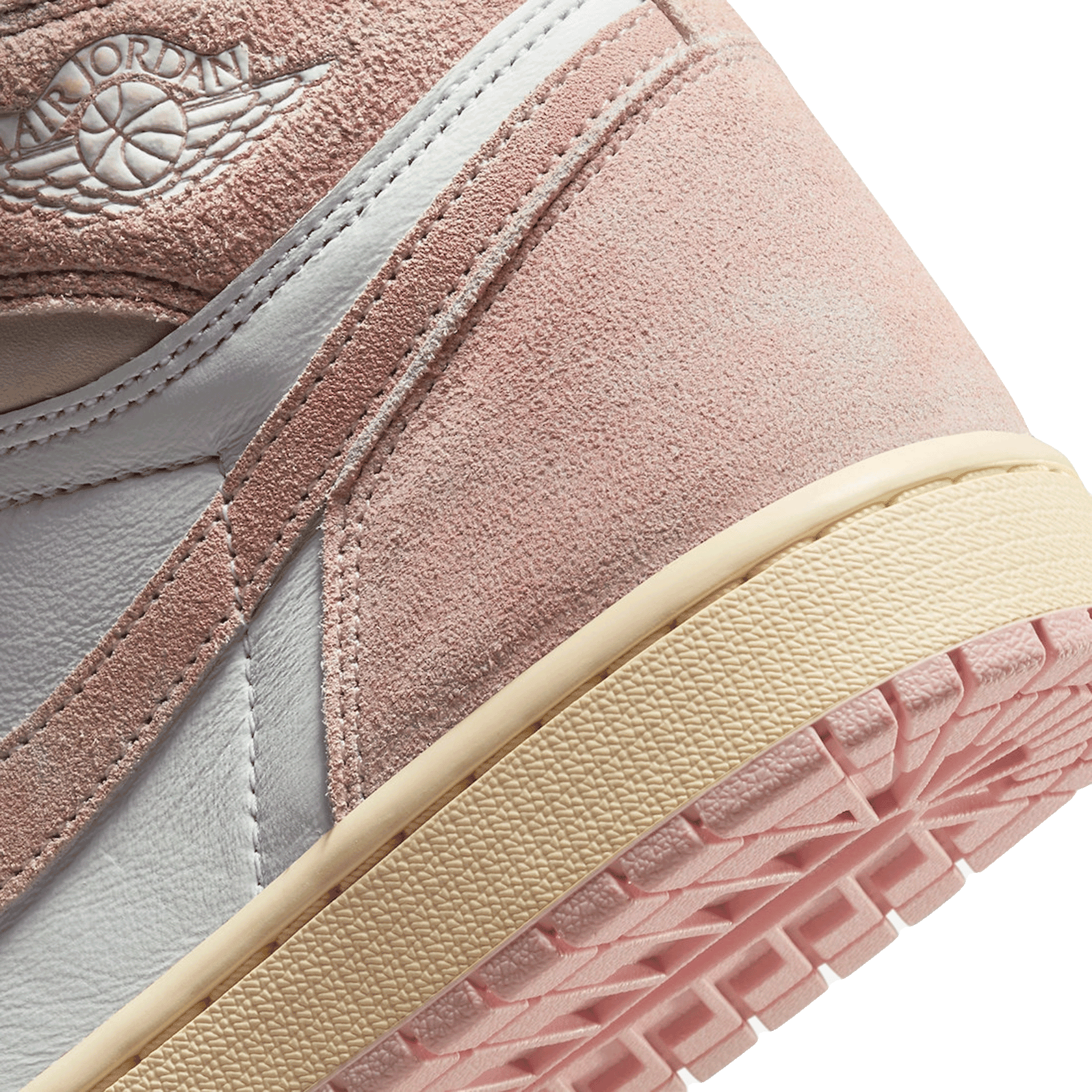 Nike Air Jordan 1 Retro High OG Washed Pink (W) Detail