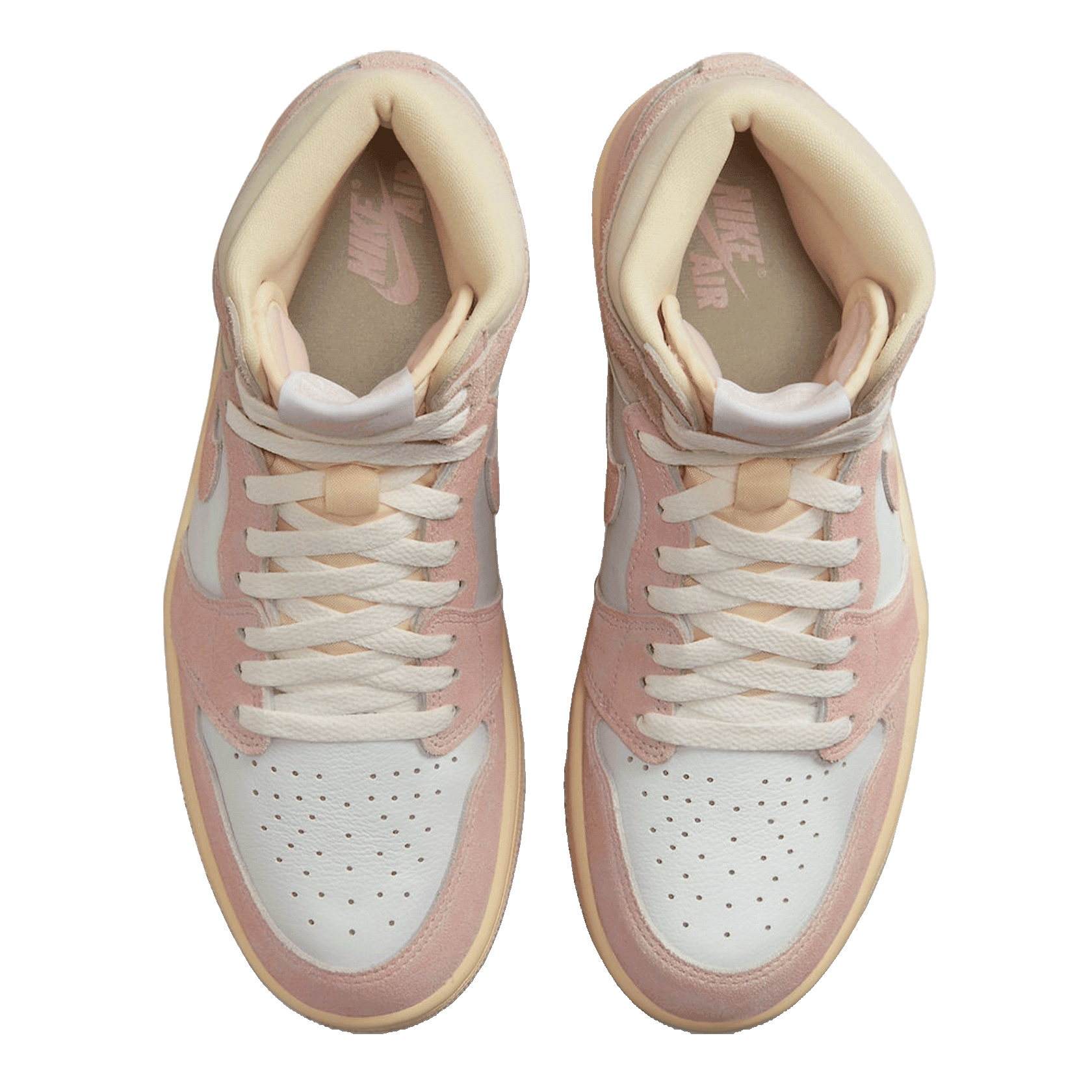 Nike Air Jordan 1 Retro High OG Washed Pink (W) Oben