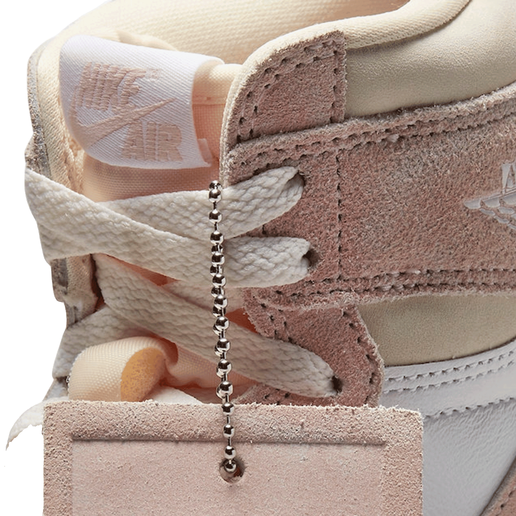 Nike Air Jordan 1 Retro High OG Washed Pink (W) Tongue