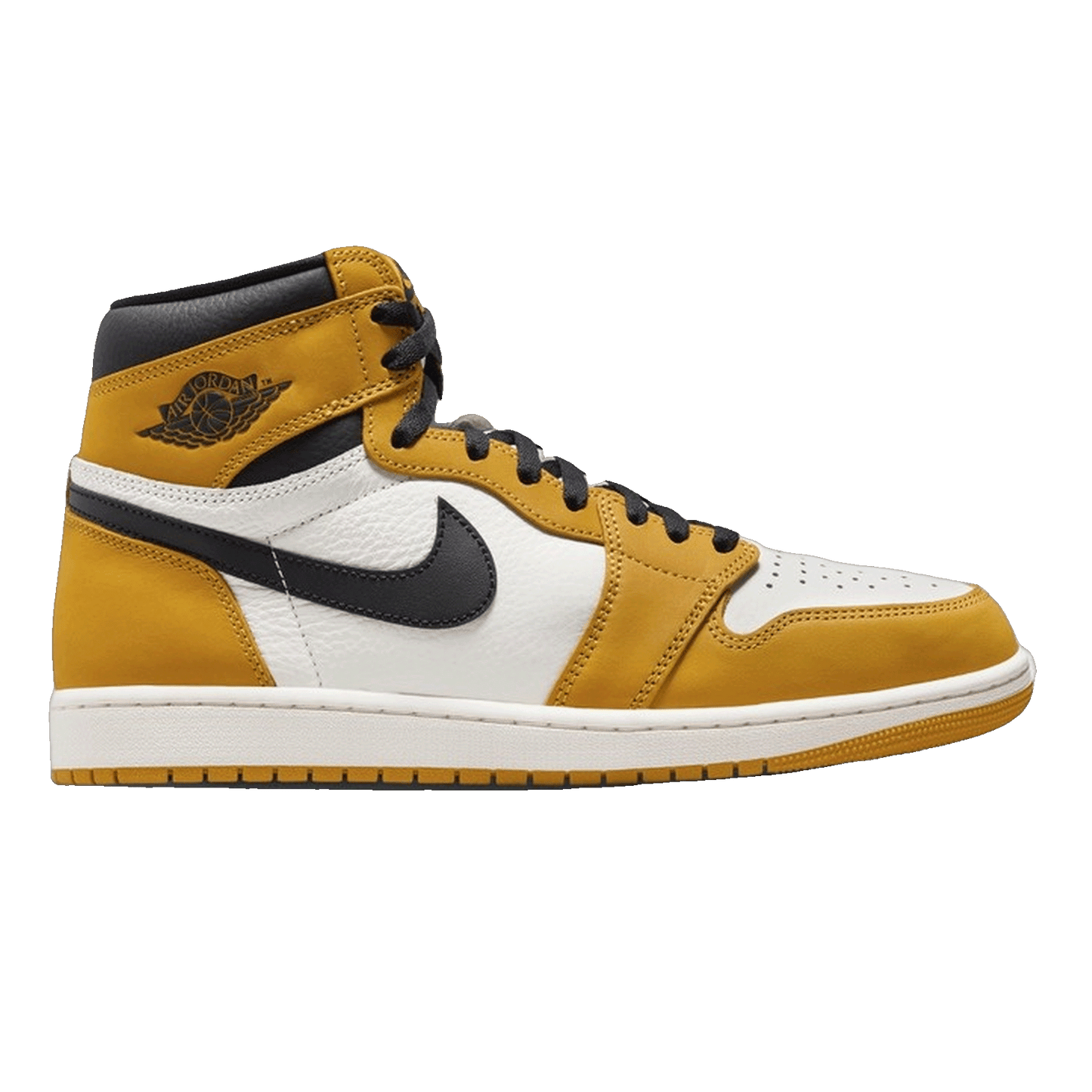 Nike Air Jordan 1 Retro High OG Yellow Ochre (GS)