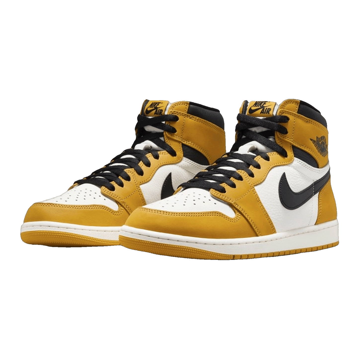 Nike Air Jordan 1 Retro High OG Yellow Ochre (GS) Side