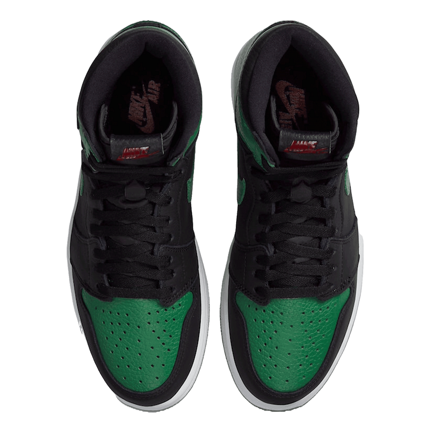 Nike Air Jordan 1 Retro High Pine Green Black Oben