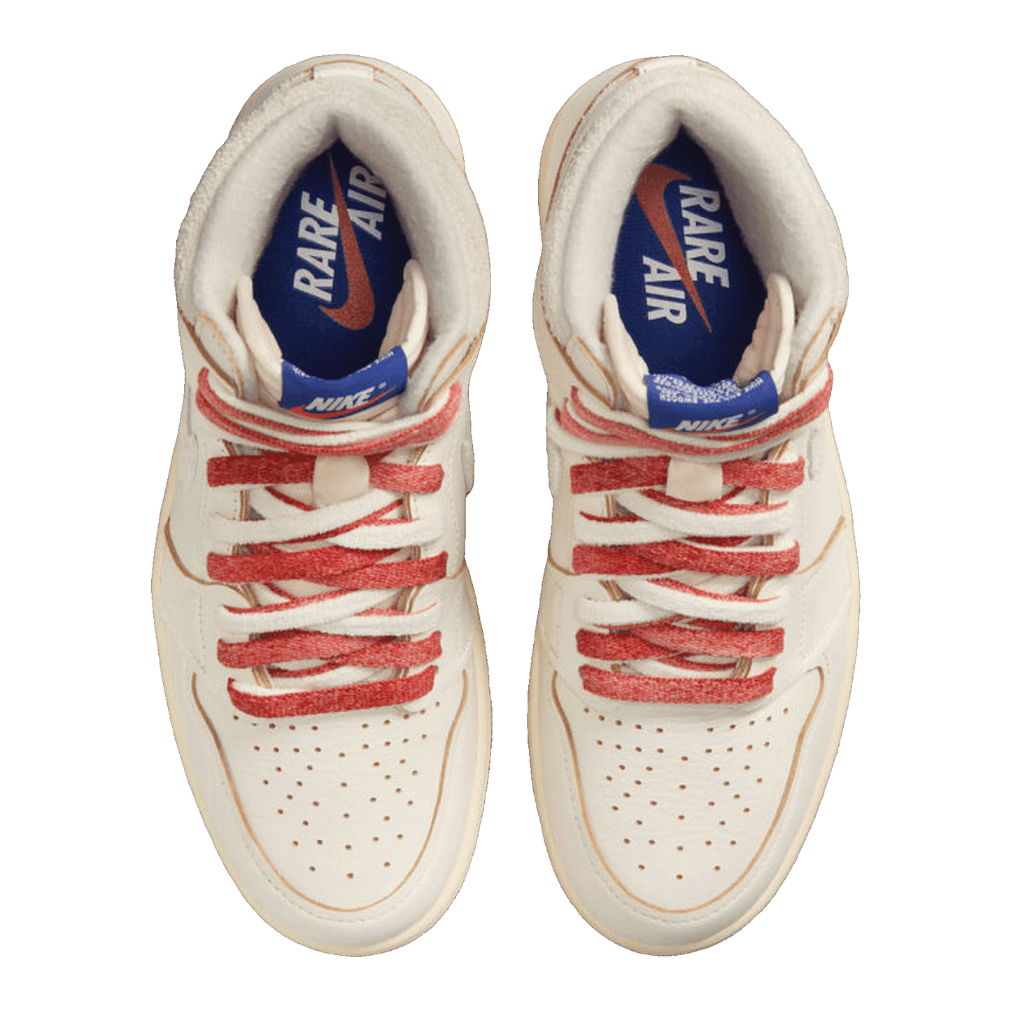 Nike Air Jordan 1 Retro High Rare Air Sail Cinnabar (W) Oben