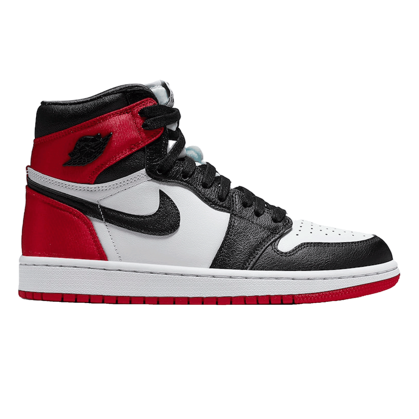 Nike Air Jordan 1 Retro High Satin Black Toe (W)