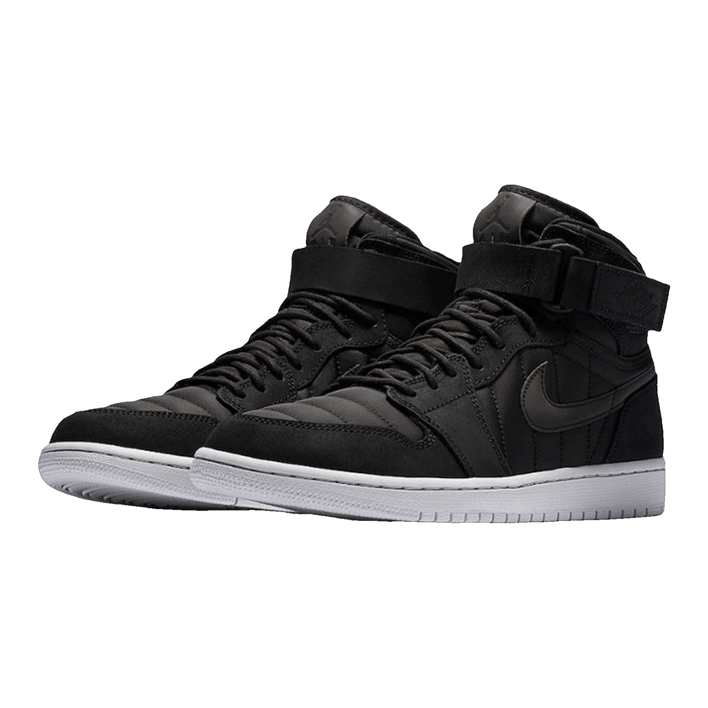 Nike Air Jordan 1 Retro High Strap Black Anthracite Side