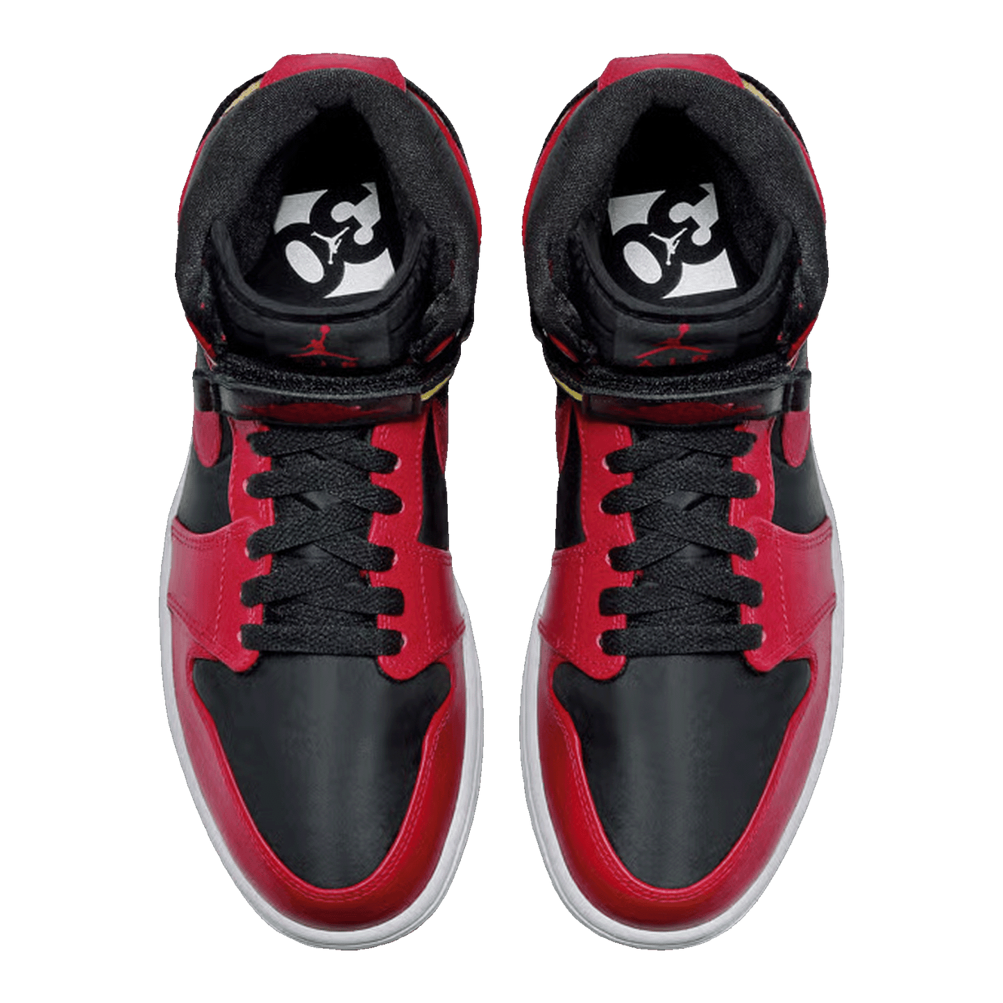 Nike Air Jordan 1 Retro High Strap Gym Red Oben