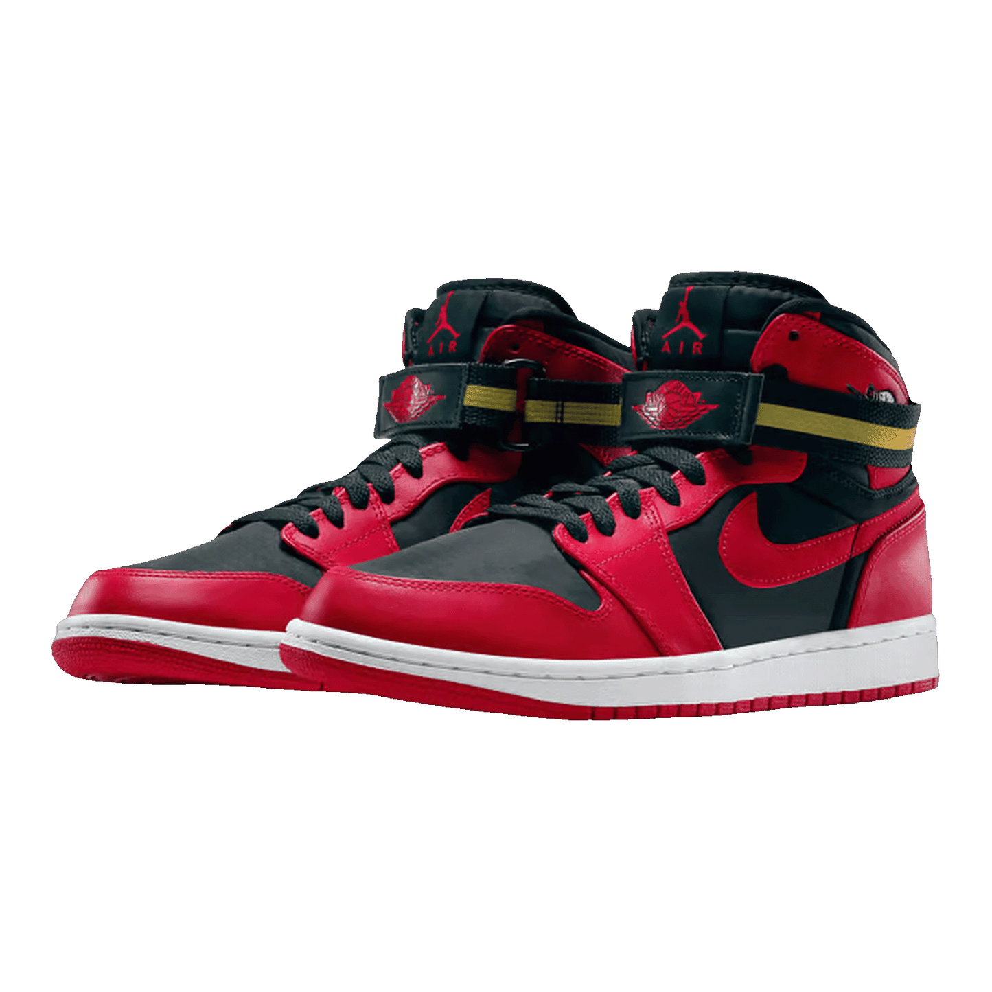 Nike Air Jordan 1 Retro High Strap Gym Red Side