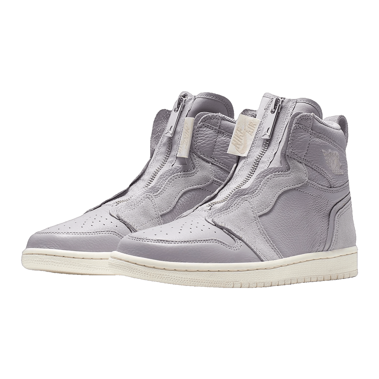 Nike Air Jordan 1 Retro High Zip Atmosphere Grey (W) Side