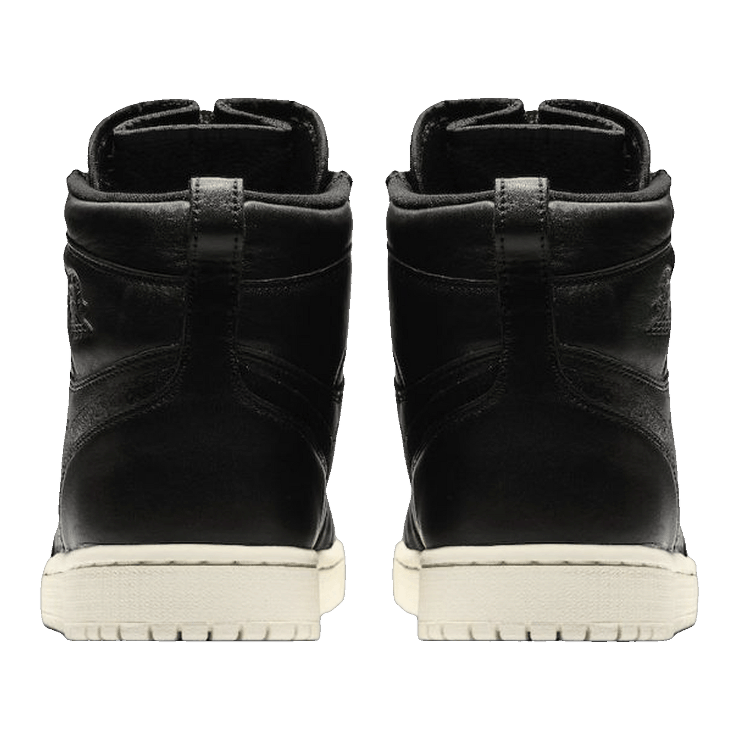 Nike Air Jordan 1 Retro High Zip Black Sail (W) Back