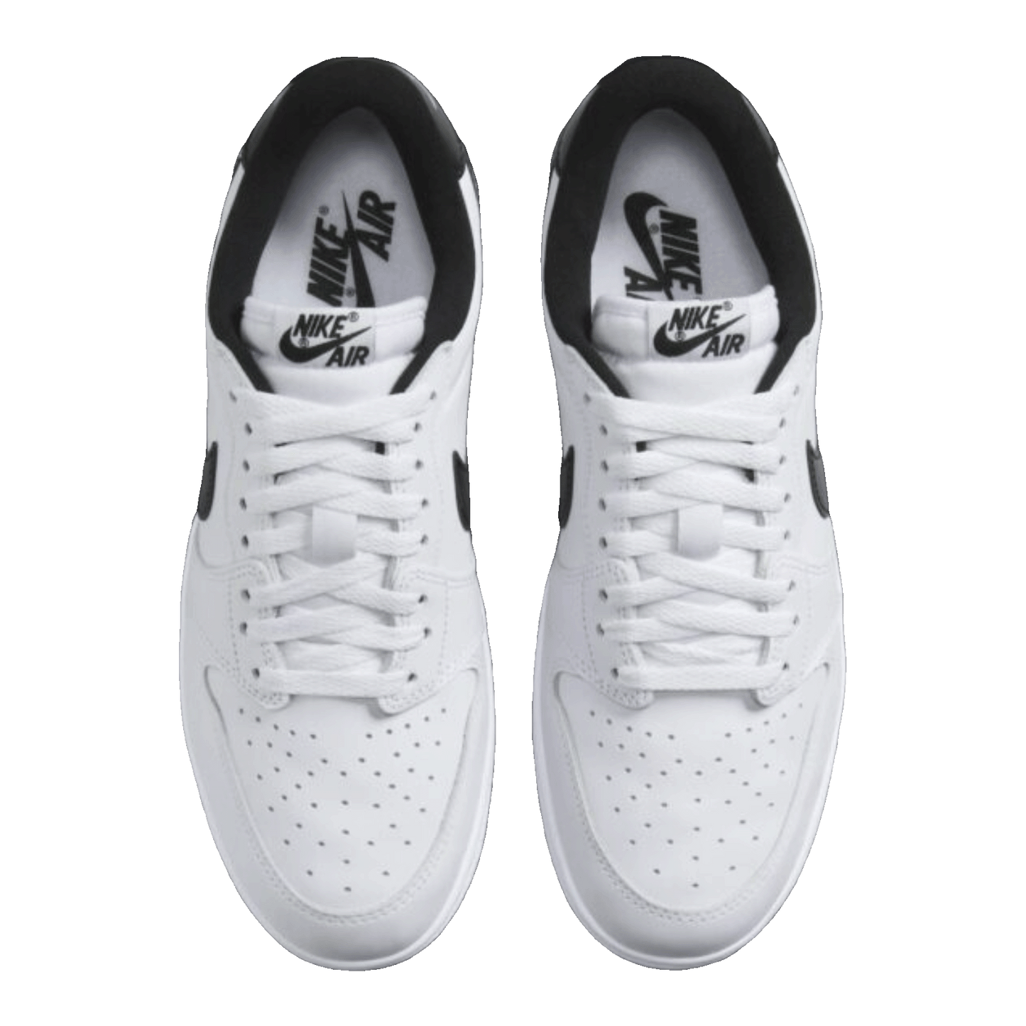 Nike Air Jordan 1 Retro Low '85 Metallic Black Oben