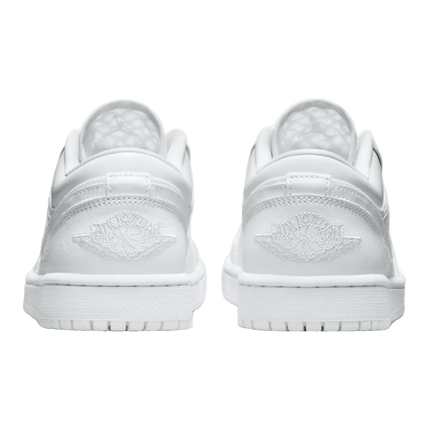 Nike Air Jordan 1 Retro Low Breathe Triple White (W) Back