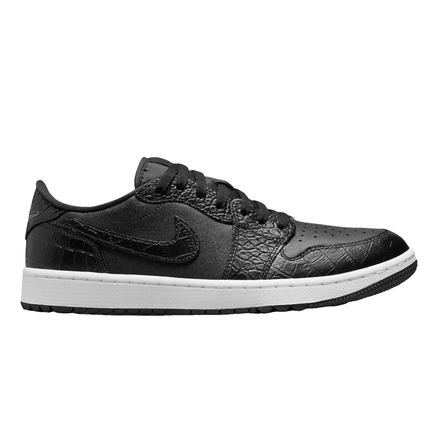 Nike Air Jordan 1 Retro Low Golf Black Croc